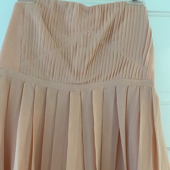 Madewell Pink Strapless Dress - Picture 3 of 5
